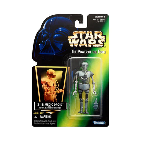 STAR WARS POWER OF THE FORCE FIGURE - 2-1B MEDIC DROID (1996) COLLECTION 2