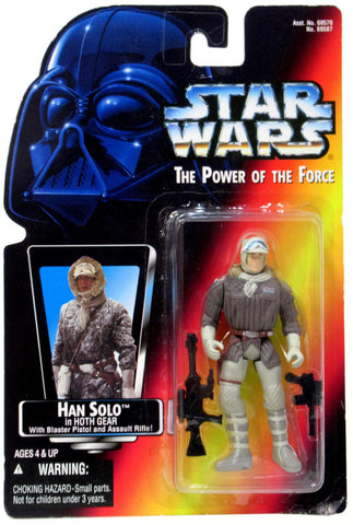 STAR WARS POWER OF THE FORCE FIGURE - HAN SOLO IN HOTH GEAR (1995)