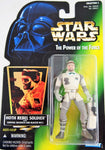 STAR WARS POWER OF THE FORCE FIGURE - HOTH REBEL SOLDIER (1996) COLLECTION 1