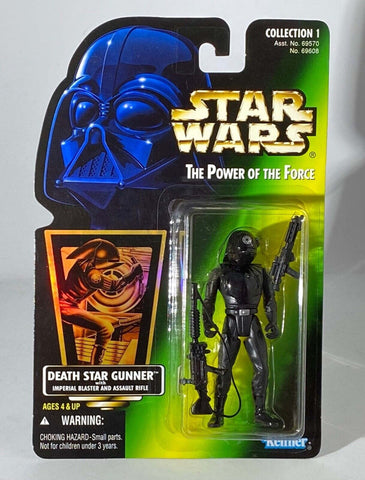 STAR WARS POWER OF THE FORCE FIGURE - DEATH STAR GUNNER (1996) COLLECTION 1