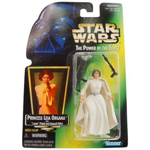 STAR WARS POWER OF THE FORCE FIGURE - PRINCESS LEIA ORGANA FIGURE (1997) COLLECTION 1