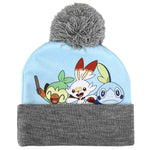 POKEMON CHARACTERS YOUTH BEANIE & GLOVES COMBO