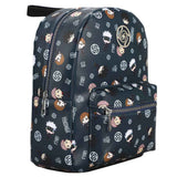 JUJUTSU KAISEN CHIBI AOP METAL BADGE MINI BACKPACK