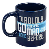 STAR TREK TO BOLDLY GO 16 OZ. CERAMIC MUG