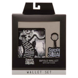 DC COMICS SUICIDE SQUAD BI-FOLD WALLET & KEYCHAIN