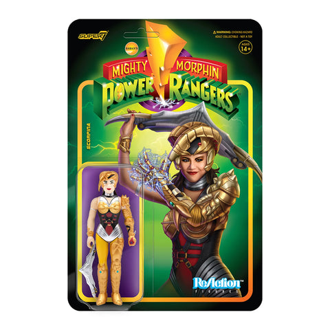 POWER RANGERS SCORPINA REACTION FIG