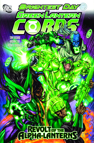 GREEN LANTERN CORPS REVOLT OF ALPHA LANTERNS HC