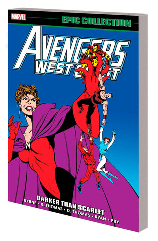 AVENGERS WEST COAST EPIC COLL TP DARKER THAN SCARLET