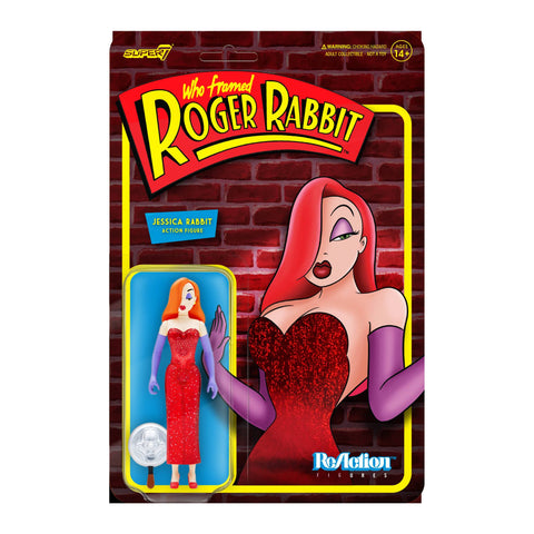 WHO FRAMED ROGER RABBIT W1 JESSICA RABBIT REACTION FIG (NET)
