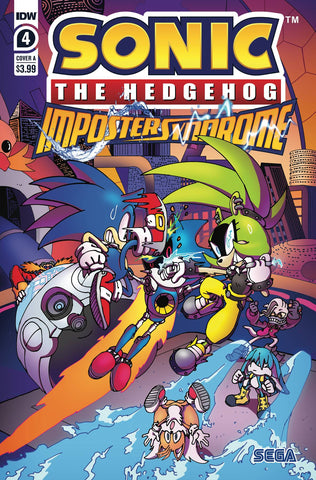 SONIC HEDGEHOG IMPOSTER SYNDROME #4 (OF 4) CVR A FONSECA (C:
