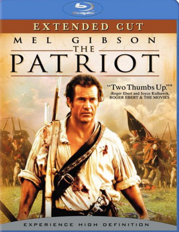 THE PATRIOT EXTENDED CUT BLU-RAY